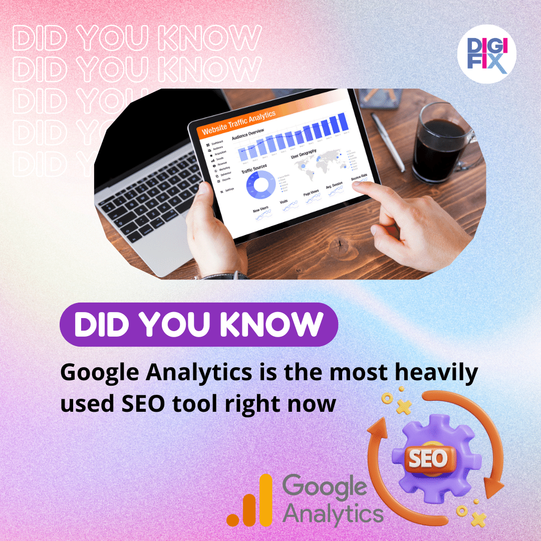 Google Analytics is the most heavily used SEO tool right now. 😳

#GoogleAnalytics #SEOTool #AnalyticsInsights #DataDrivenSEO #DigitalAnalytics #SEOAnalytics #GoogleData #WebsiteAnalytics #SEOReporting #MetricsAndAnalysis #SEOInsights #DidYouKnow