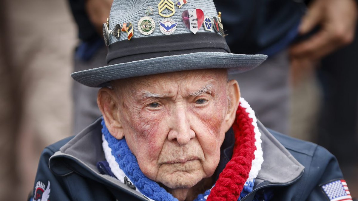 100-year-old ‘Papa Jake’ survived D-Day on Omaha Beach, now he’s a TikTok star.
wreg.com/news/nation-an…
