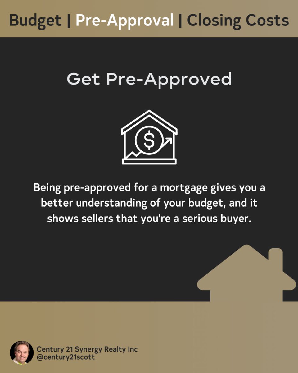 Get Pre-Approved ✅
#TuesdayTips #BuyingAHome 🏡