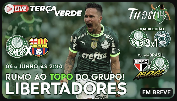 Tifosi14sep's tweet image. HOJE vamos falar de #Libertadores, mas também sobre #REVANCHE ou #VINGANCA, como queiram. 
O sorteio da#CopaDoBrasil colocou o SP na nossa frente. E aí?

Vem com a gente: youtube.com/watch?v=OZaA2b…