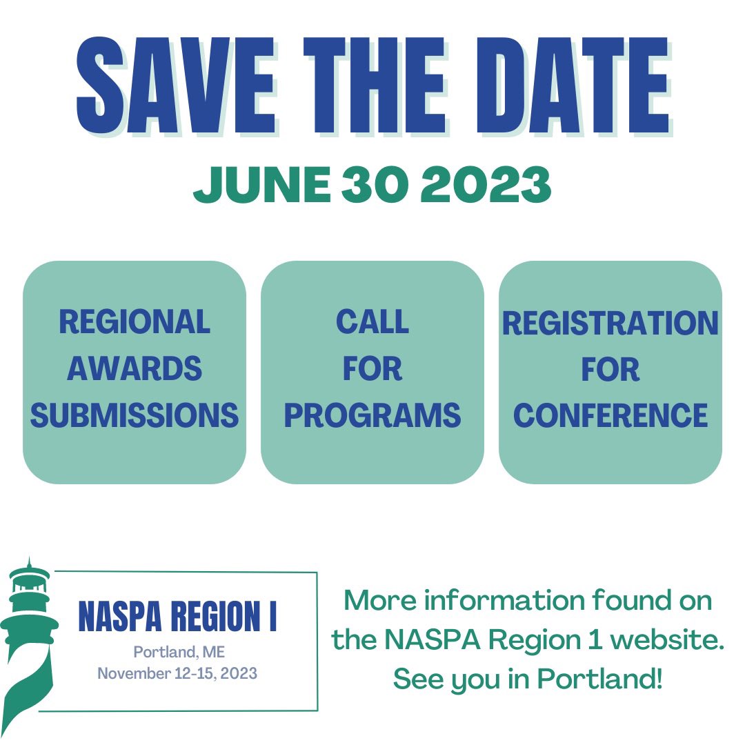 NASPA Region I tweet media