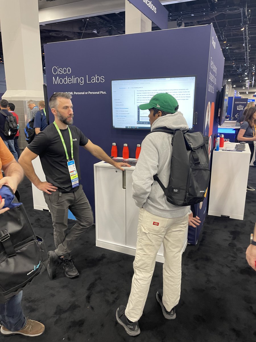 #CiscoLive attendees, the World of Solutions closes in just 10 minutes, but you still have time to get to the Learning and Certifications Booth to get your badge scanned... if you hurry.

Why?

✨50% OFF CISCO MODELING LABS✨

That's why.