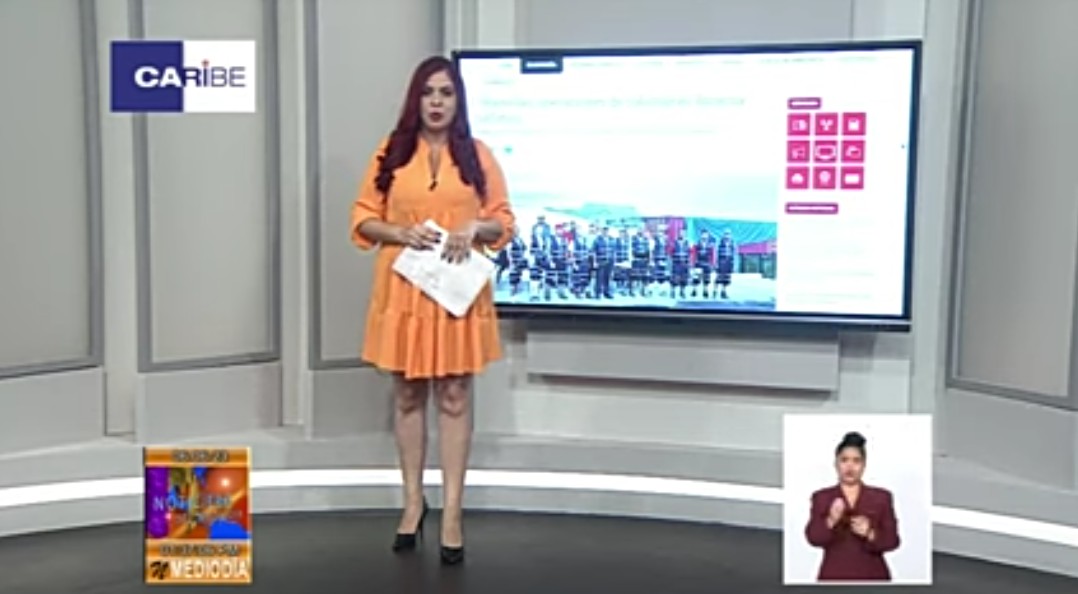 RPolancoF's tweet photo. Con nueva visualidad, cambios escenográficos y tecnológicos, @CanalCaribeCuba avanza como Canal Cubano de Noticias.

Junto a transformaciones editoriales, su colectivo asume reto de comunicar con talento, audacia y autenticidad la realidad de #Cuba.

¡Éxitos en el empeño! https://t.co/hfZ9rBULIY
