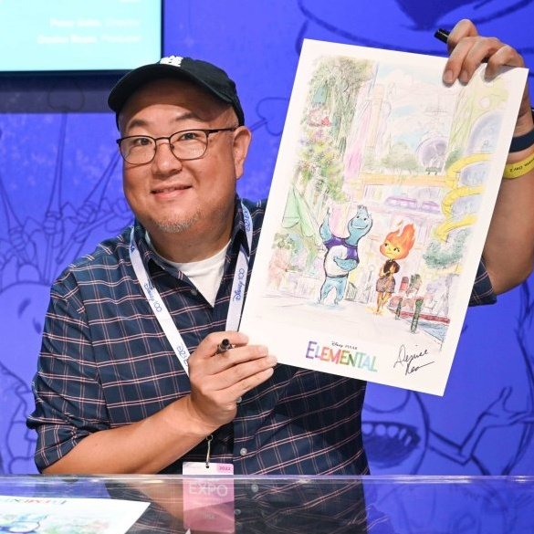 Peter Sohn, director of #Elemental, voiced Miles’ roommate Ganke Lee in ‘ACROSS THE SPIDER-VERSE.’

Sohn is the voice of Sox in ‘Lightyear’, Emile in ‘Ratatouille’, and more.