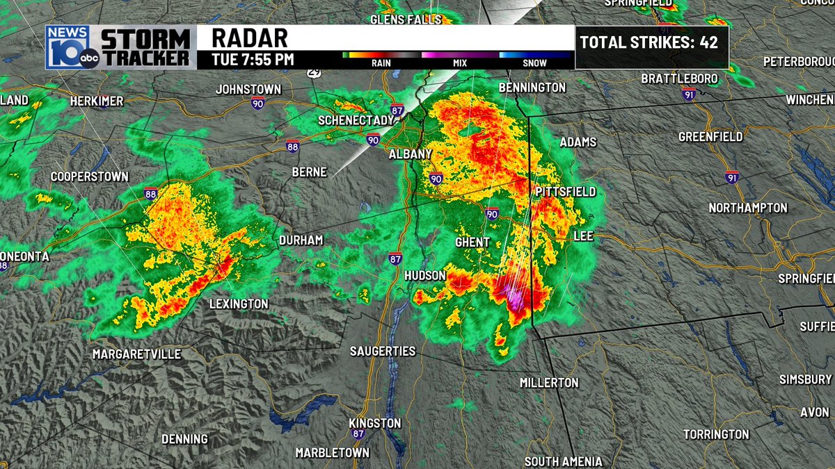 Steve Caporizzo on Twitter "Stormtracker Radar 755pm. Heavy Rain