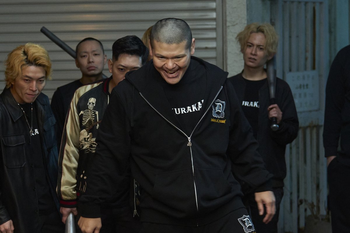out_moviejp's tweet photo. 暴走族「爆羅漢(バクラカン)」メンバー🔧

「斬人」と敵対する暴走族 総長
💥下原一雅 役 #宮澤佑

通称・ゲバラ三兄弟の一雅の弟 NO2
💥下原孝二 役 #長田拓郎

ゲバラ三兄弟の三男 NO3
💥下原賢三 役 #仲野温

コメントはこちら👊 
https://t.co/Q7jhJu4rSo

#映画OUT 11月全国劇場公開🎬 https://t.co/Caiszy43Gx