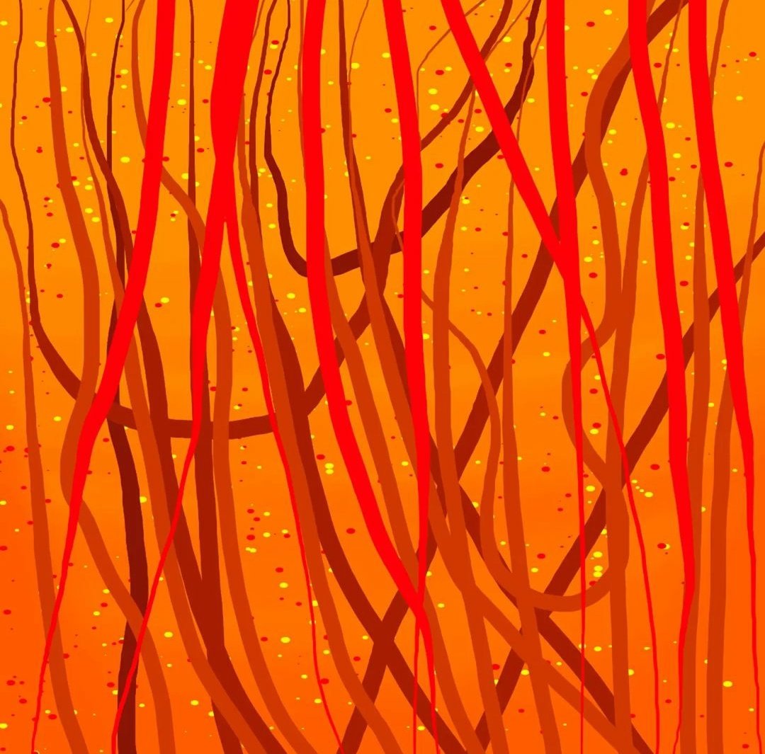 Fire

#abstractart #abstract #art #artwork #painting #digital #digitalart #composition #monochrome #warm #life #drawing #sketch #improvisation #bright #colorfull #inspiration #inspired #color #colors #fire #forest #warmcolors #illustration