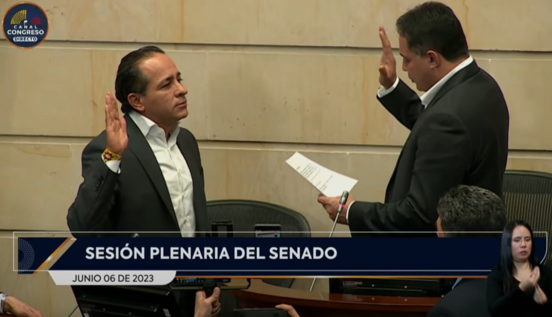Felicito a Alexander López por ser electo presidente del senado y del Congreso. Agradezco a los congresistas que mantienen su solidaridad con.el gobierno del cambio.