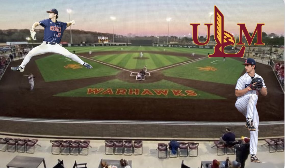 God is so good! I’m beyond blessed to announce my commitment to play baseball at ULM! Thank you God for blessing me with coaches that lead me closer to You every day! Jeremiah 29:11 #hawkyeah #talonsout @CoachFedULM <a href="/coachmack254/">Ryan McClaran</a> <a href="/ULM_BSB/">ULM Baseball</a>