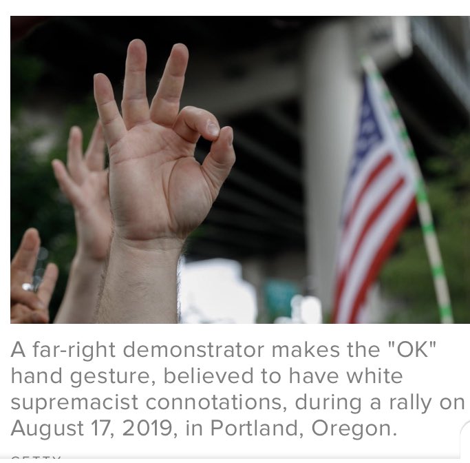 @TheReidReport @TheBeatWithAri @KatyTurNBC @TYT @DeadlineWH @mitchellreports @MeidasTouch @MichaelSteele @Morning_Joe @AliVelshi @CapehartJ 
Am I they only one that see DeSantis’ White Supremacy sign?
#WhiteNationalism
#Fascist
#Racism
#Authoritarian