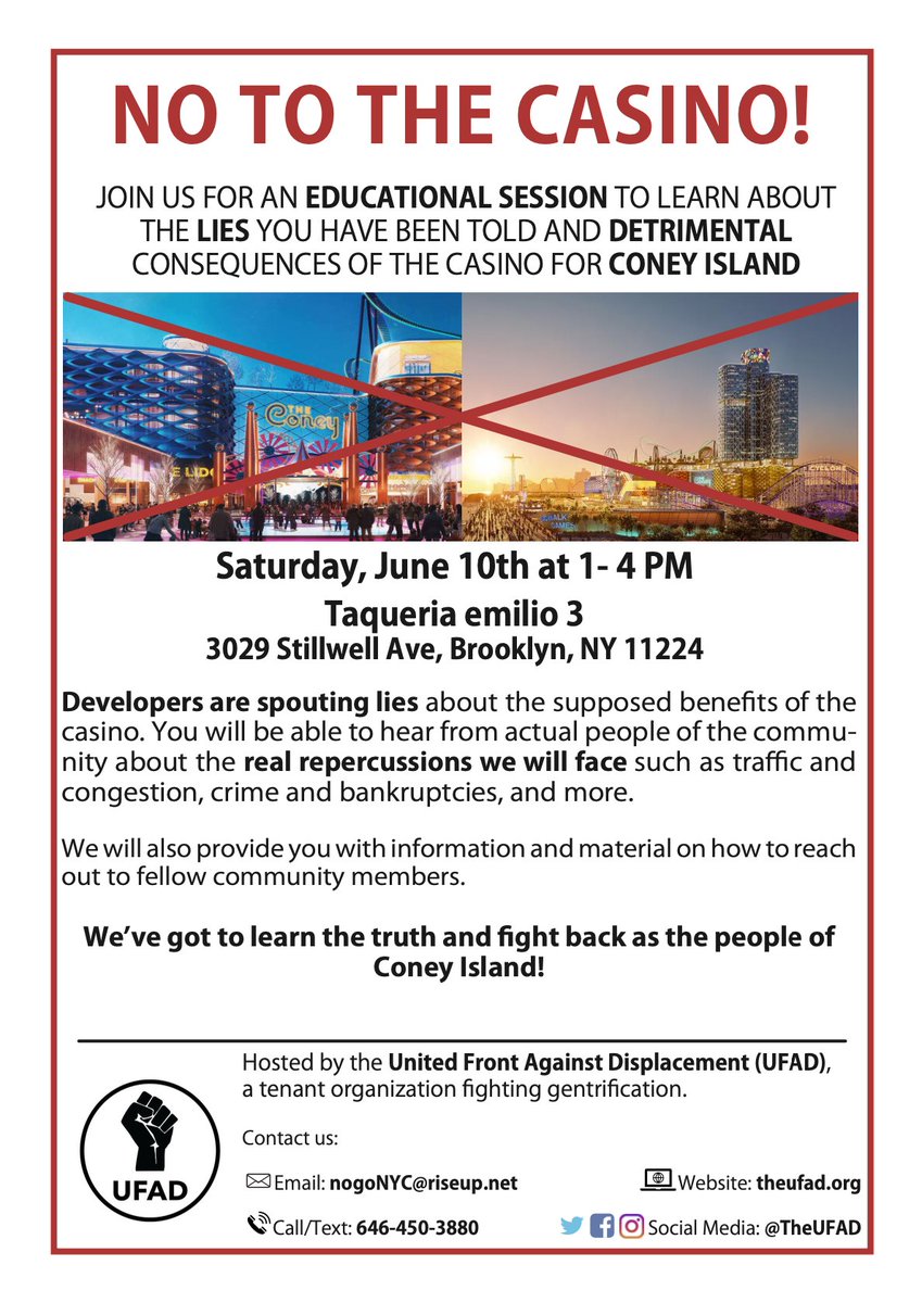 The United Front Against Displacement tweet media