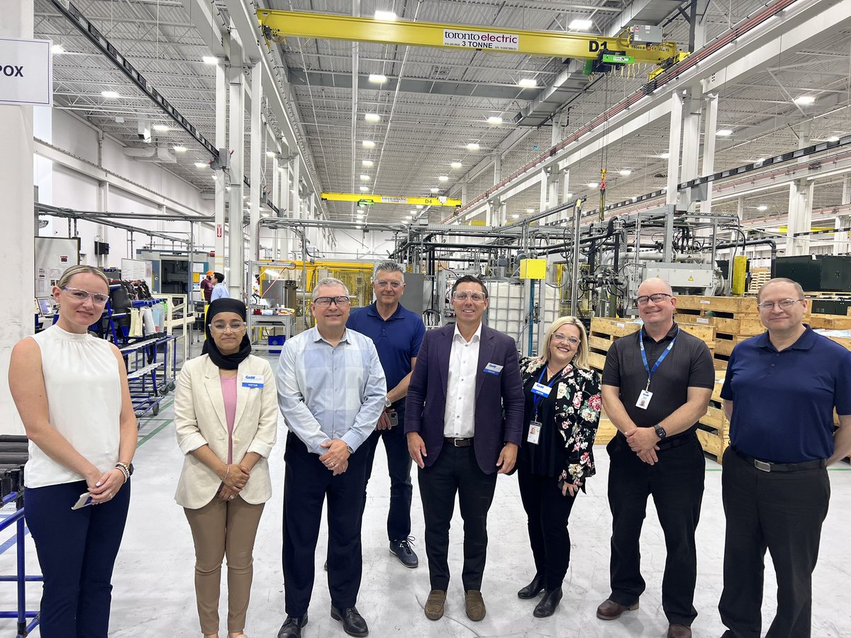 Patrick Brown on Twitter "Thank you to GW_Electric for the tour of