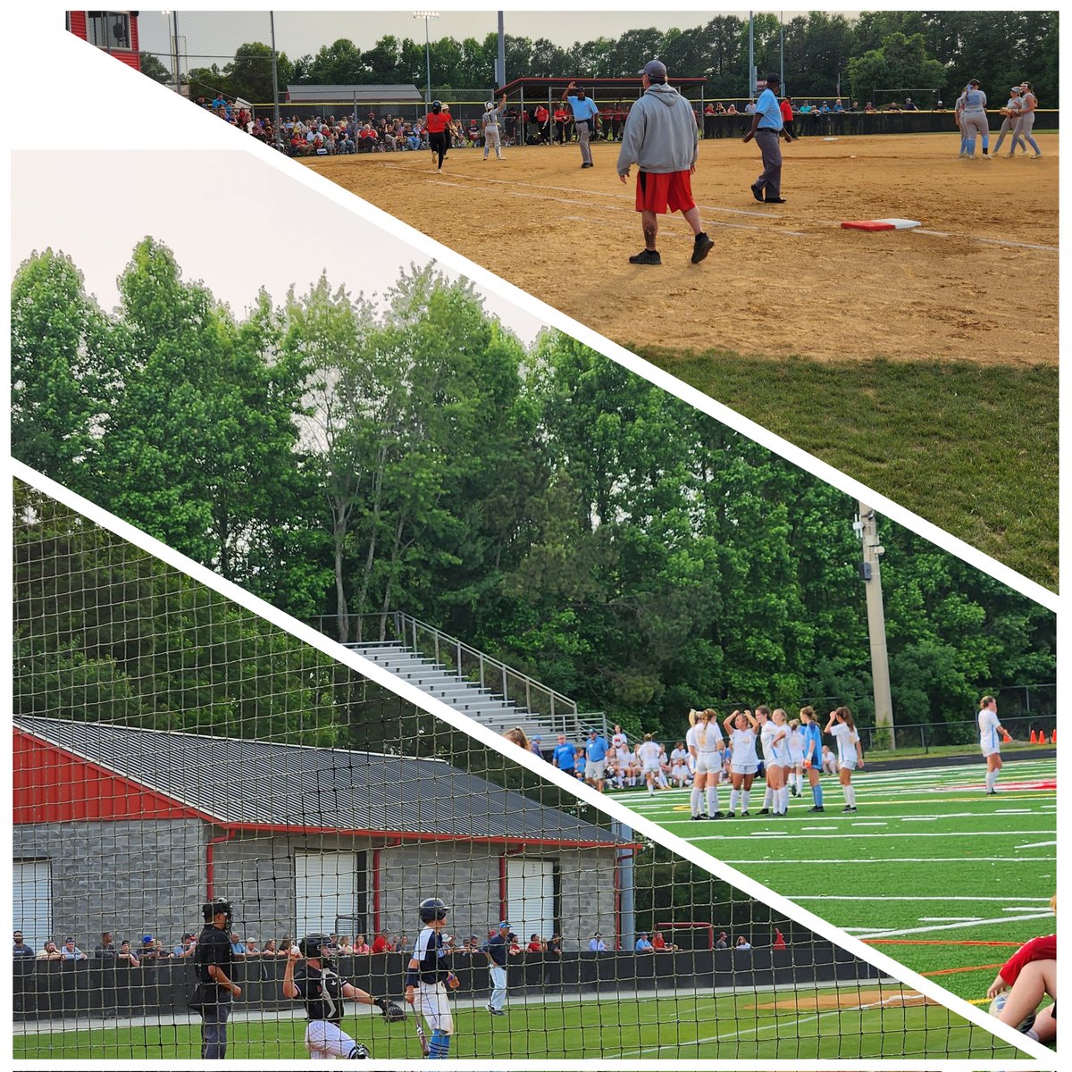 Great showing in the state QuarterFinals.  Congratulations to the baseball and softball teams on two great seasons.  Congratulations to the girls' soccer team as they advance to the state Semis. @FirstColonialHS #WeRFC