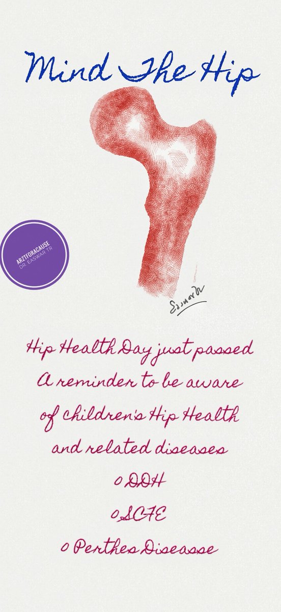 Mind the Hip ! 
A small parent educational write up on childs hip health 
dreaswar.com/2023/06/07/hip…

#HipHealthDay 
#ChildsHip 
#DDH 
#SCFE 
#PerthesDisease