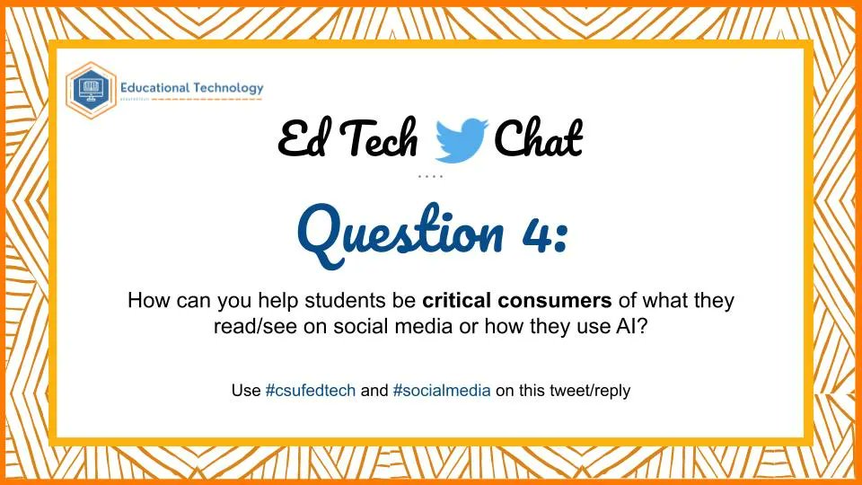 CSUF Ed Tech Program tweet media