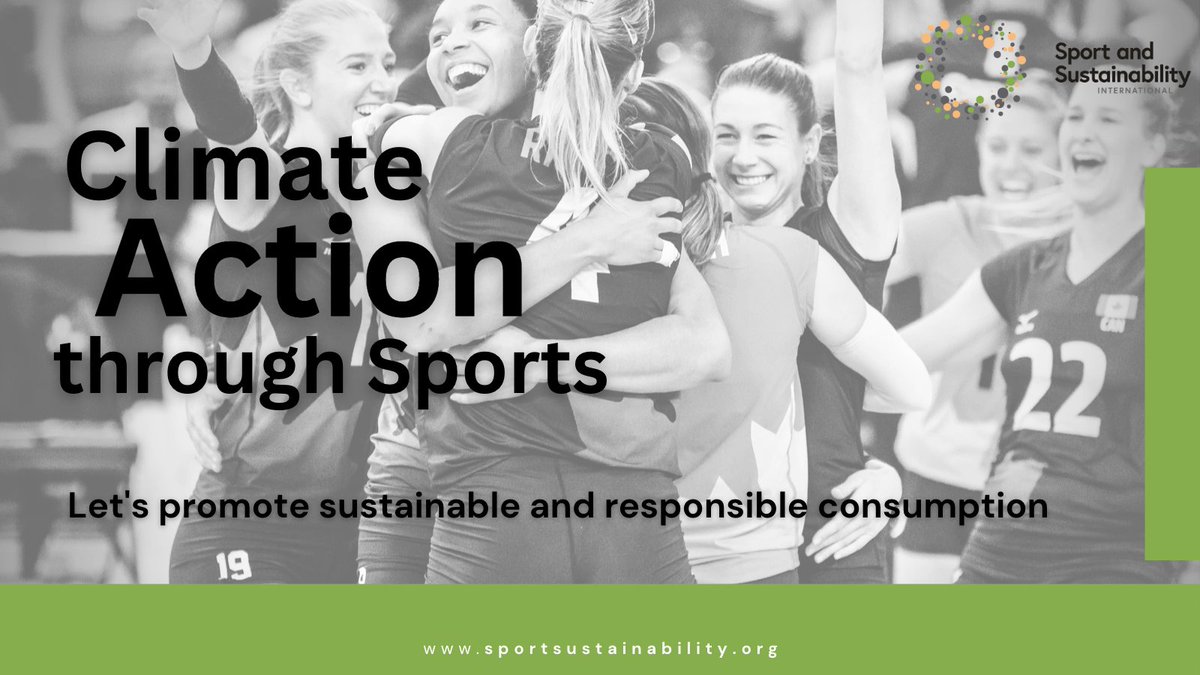 🌿🌍 Advocate 4 change! As #sports enthusiasts, we have a unique platform to raise awareness and inspire others to adopt sustainable consumption practices. Let's use our voices to educate, engage, and encourage others to make a positive impact! sportsustainability.org/membership