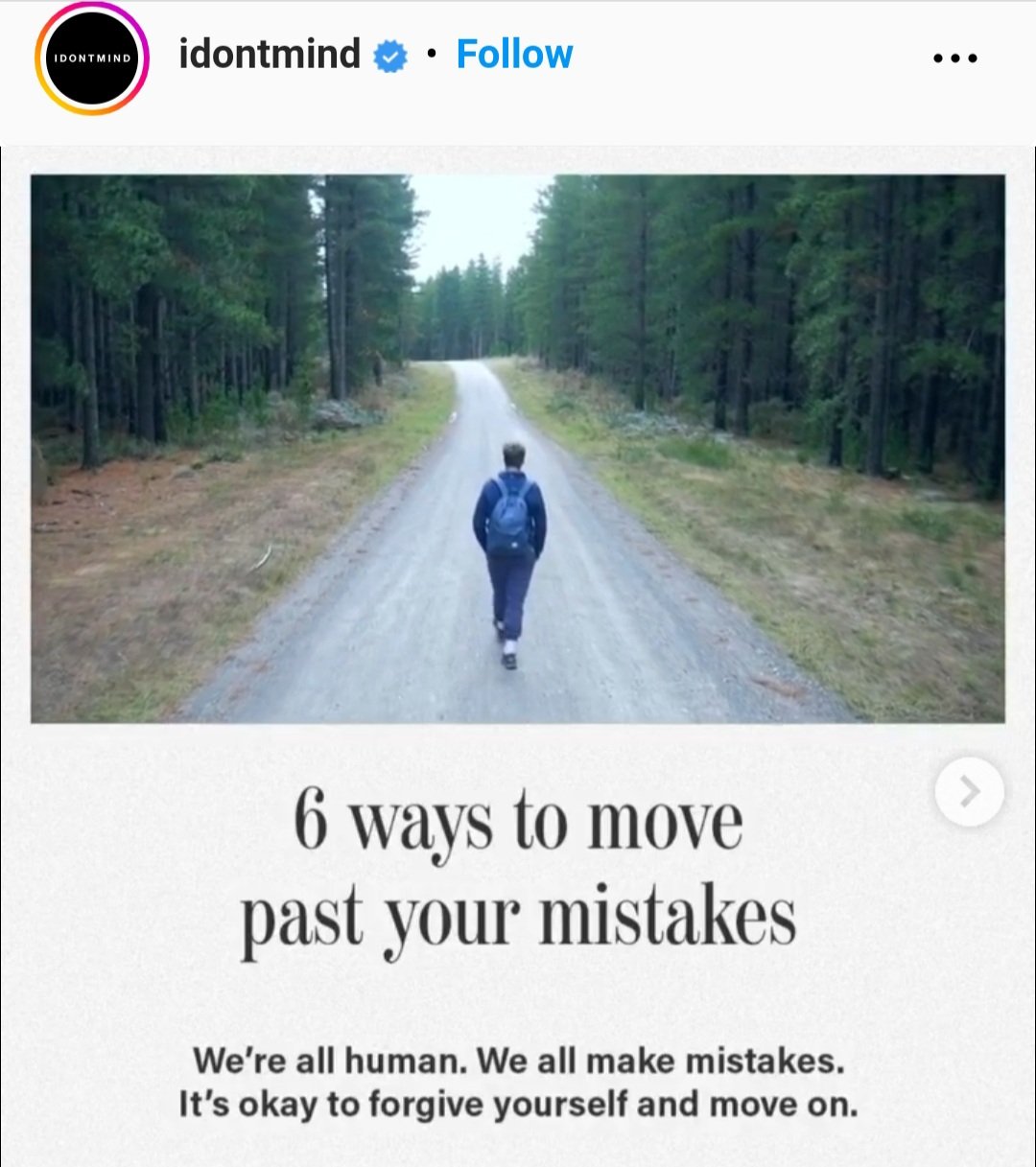 6 ways to move past your mistakes - IDONTMIND
