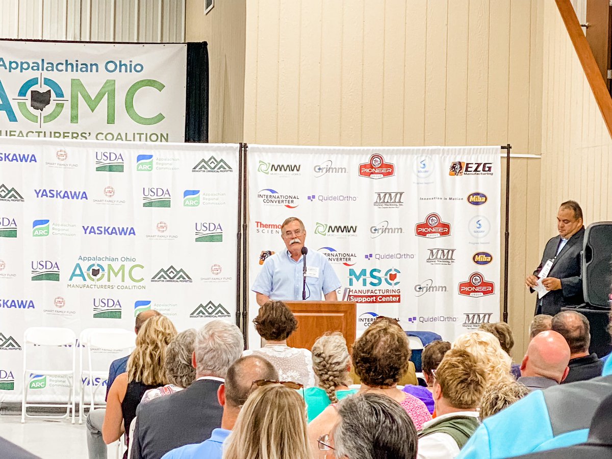 Ohio_SE's tweet photo. Congratulations to the Appalachian Ohio Manufacturer’s Coalition on the opening of their new Manufacturing Support Center in Washington County! 🙌 The center will provide customized training programs, help companies innovate, and provide technology that companies can utilize. https://t.co/r3YZOHFTVO
