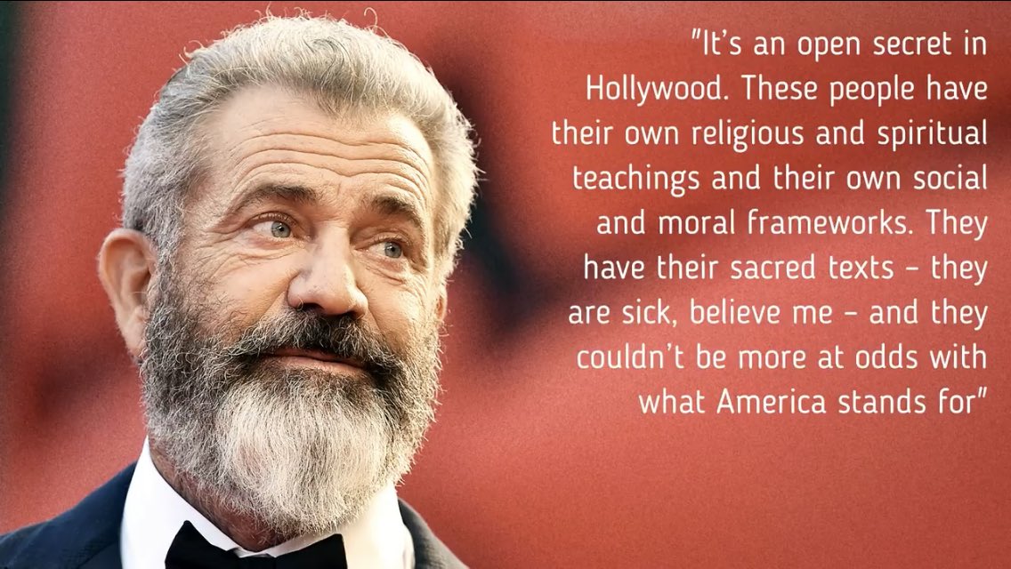 Mel Gibson is not afraid. I wonder what dirt he has on them..............
#WeWantAnswers #PedoWood #Illuminati #NWO #SaveTheChildren