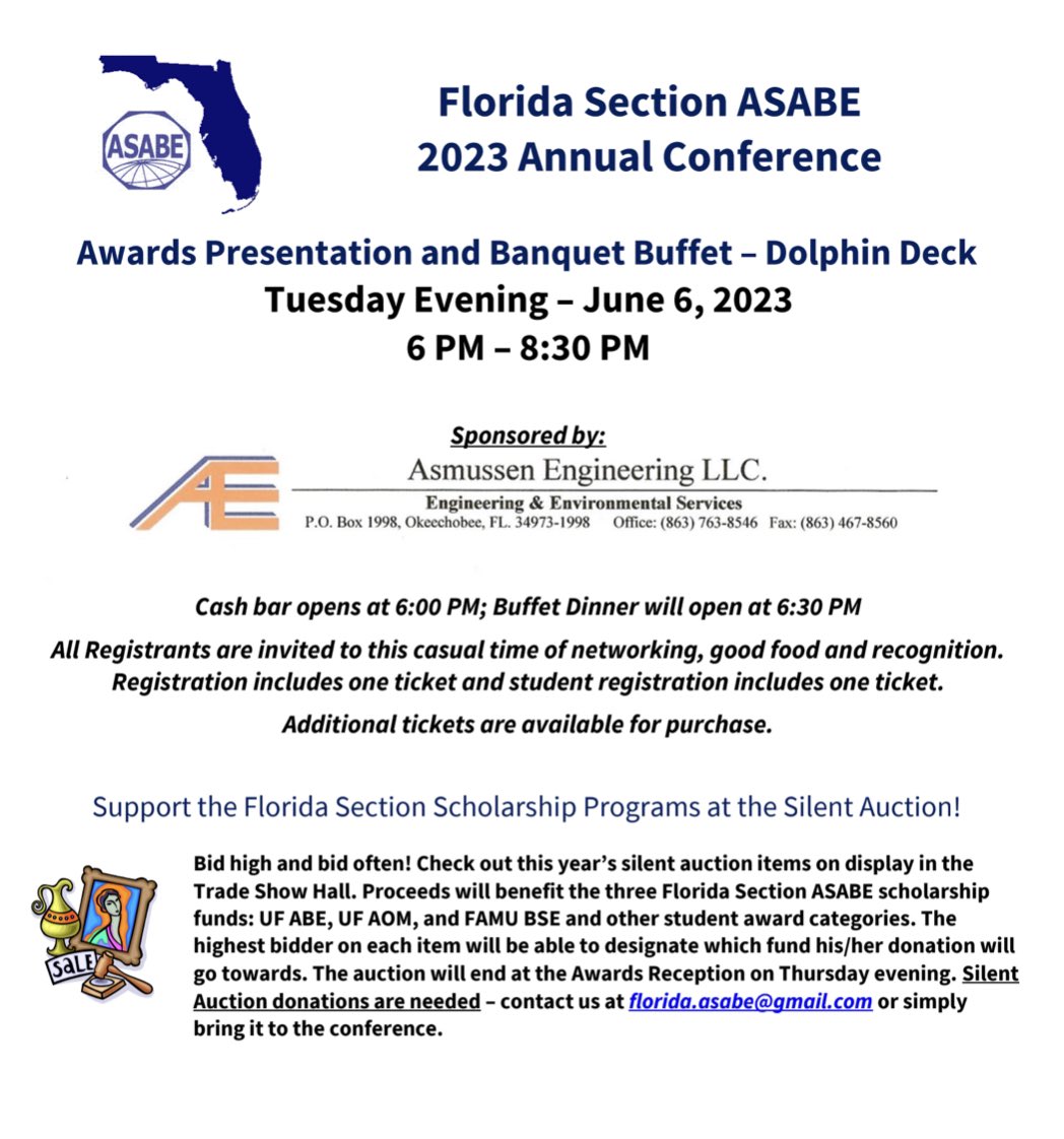 #FLASABE2023 Congratulations to ALL the awards winners! Thank you everyone!! We are looking forward to seeing you at next year’s conference at Jensen Beach, FL.