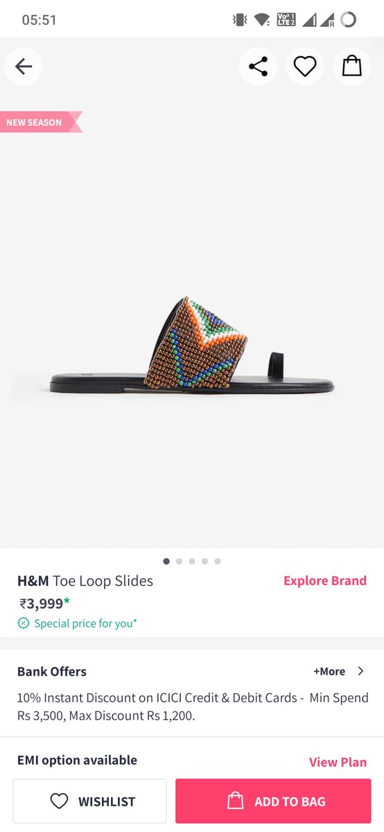 1604Rohit's tweet photo. Our Indian flag seen on H&amp;M footwears. Tricolour is intentionally used. H&amp;M is a huge brand used by many of our countrymen. I personally use to Shop with H&amp;M.On Myntra.I got highly disappointed. If a true Indian, spread it. Boycott H&amp;M @MyntraSupport  BAN https://t.co/fGwx2gfX6K