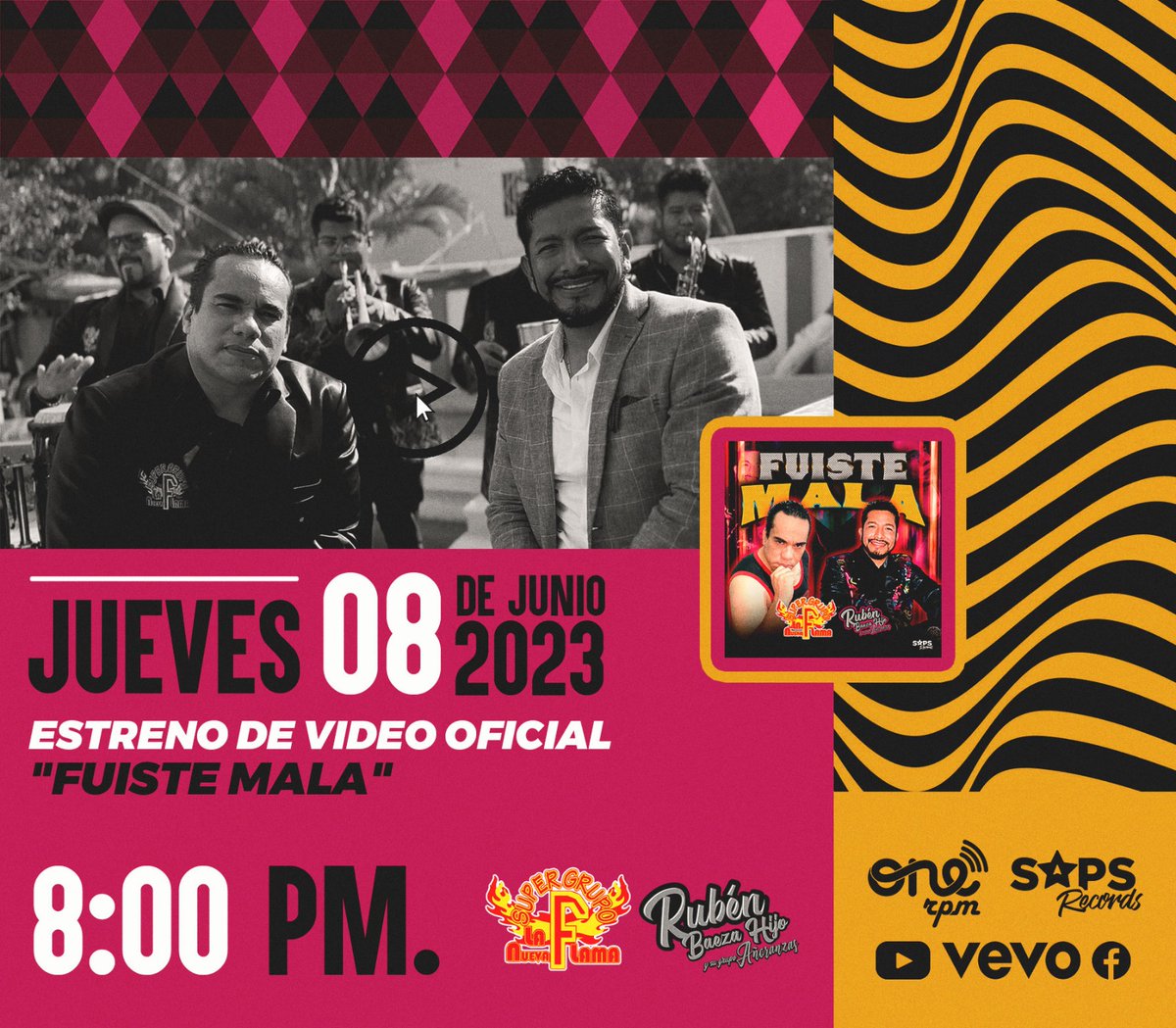 Déjate llevar por la pasión y la energía de esta melodía que refleja el dolor de un corazón herido. 💔🎶
onerpm.link/fuistemala 👈🏻