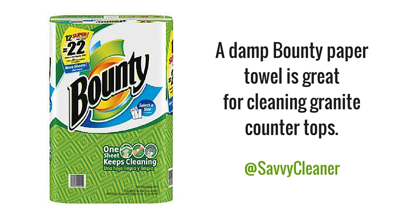 #Cleaningup for granite #Bounty amzn.to/1XATrAB