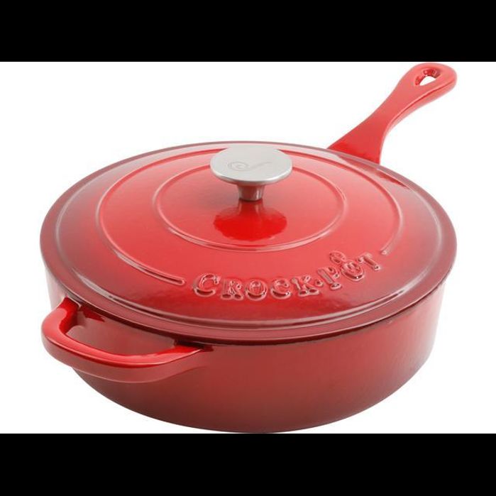 ParentDeals's tweet image. Crock Pot Artisan 3.5 Quarts Enameled Cast Iron Deep Sauté Pan, Scarlet Red
Price: $56.99

click.linksynergy.com/deeplink?id=lR… #Crock #CrockPot #CrockPotArtisan