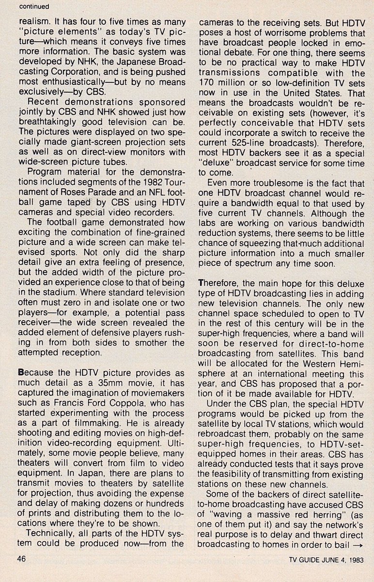 RetroNewsNow on Twitter "‘It’s called high definition television, HDTV