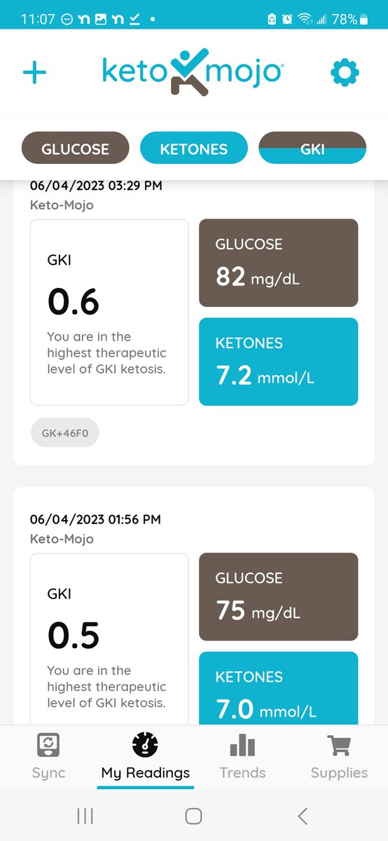 @OmIAm5 When I am keto,  I am in ketosis and very close to zero carbs as possible
Keto-mojo to verify ketosis
Also not new to extended fasting.
This felt like rebound hypoglycemia and disconcerting as hell 
yet bs wnl, but ketones were high af!
🤷‍♀️