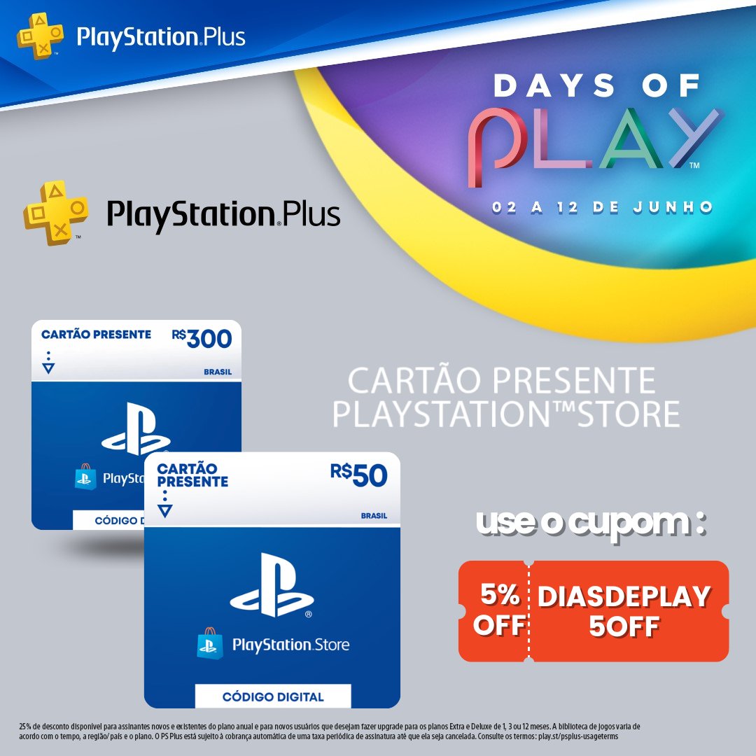 Days of Play 2023: Descontos em jogos e acessórios PlayStation