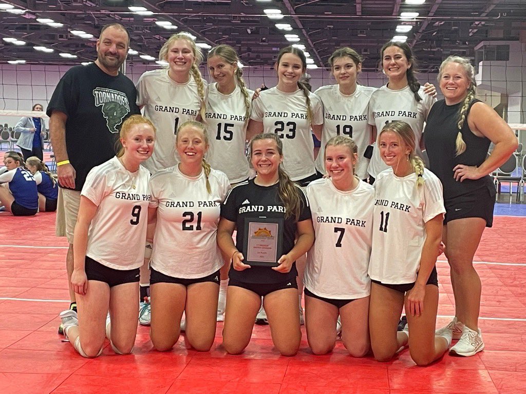 Congrats to the 17 Tornados on winning bronze at JVA Summerfest! 🌪️

#gpproud #gpfamily #weareone