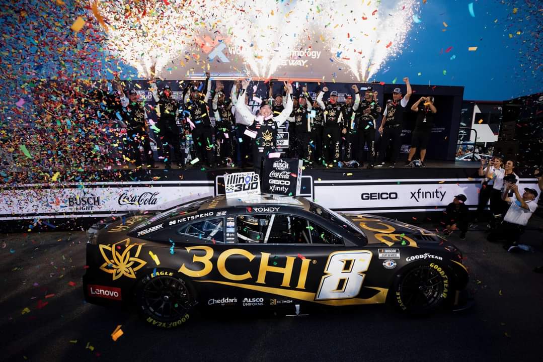 Hell yeah... Congrats on the 3rd "W" so far this season <a href="/KyleBusch/">Kyle Busch</a> ! 
🤘🏻💀🏁
