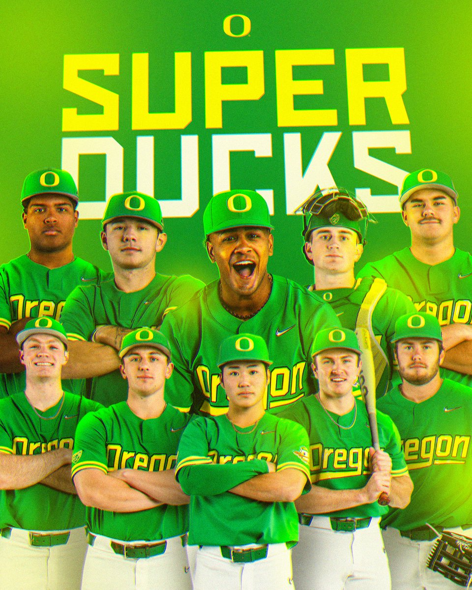 Super fly.

@OregonBaseball advances to the NCAA Super-Regionals with a 11-2 win over Xavier. #GoDucks