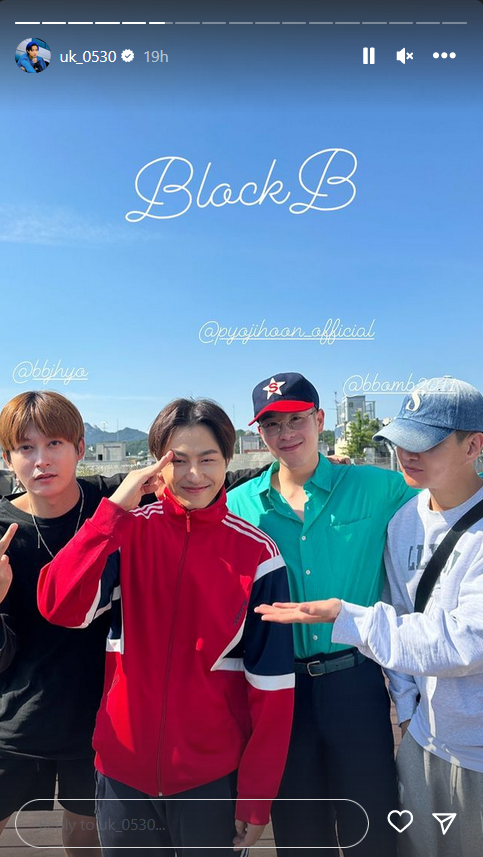 ukwonupdate's tweet image. [IG STORY] 230604 uk_0530:
#블락비 #BLOCKB #유권 #UKWON #ユグ