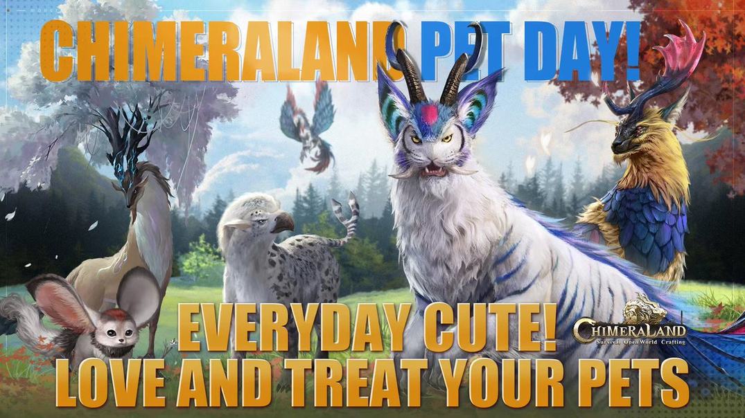 Today is International Cat Day, created by The International Fund for Animal Welfare to show their love and caring for their pets. 
Share a screenshot or video of your #gamedev #Chimeraland #game #gameguide #SpecialEvent #IllustriousHuntingMap  
Original: Chimeraland https://t.co/laS7R2QUcU