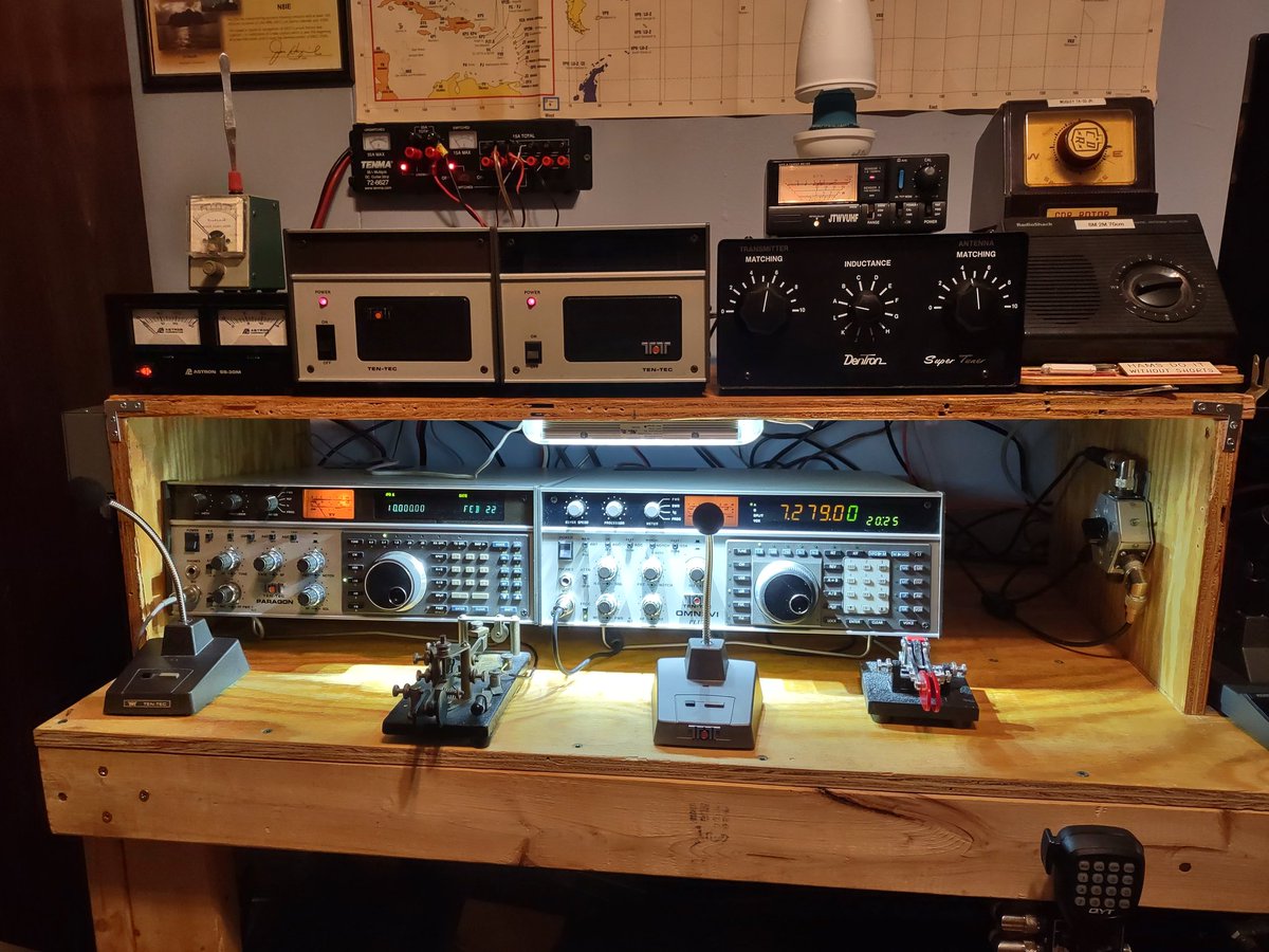 Doing a little rearranging in the shack.
#hamradio