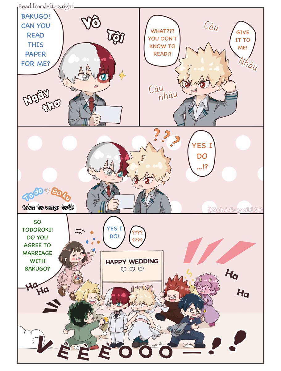 “Yes, I do” 😆😆

#TodoBaku  #mhafanart 
#轟爆 #tdbk