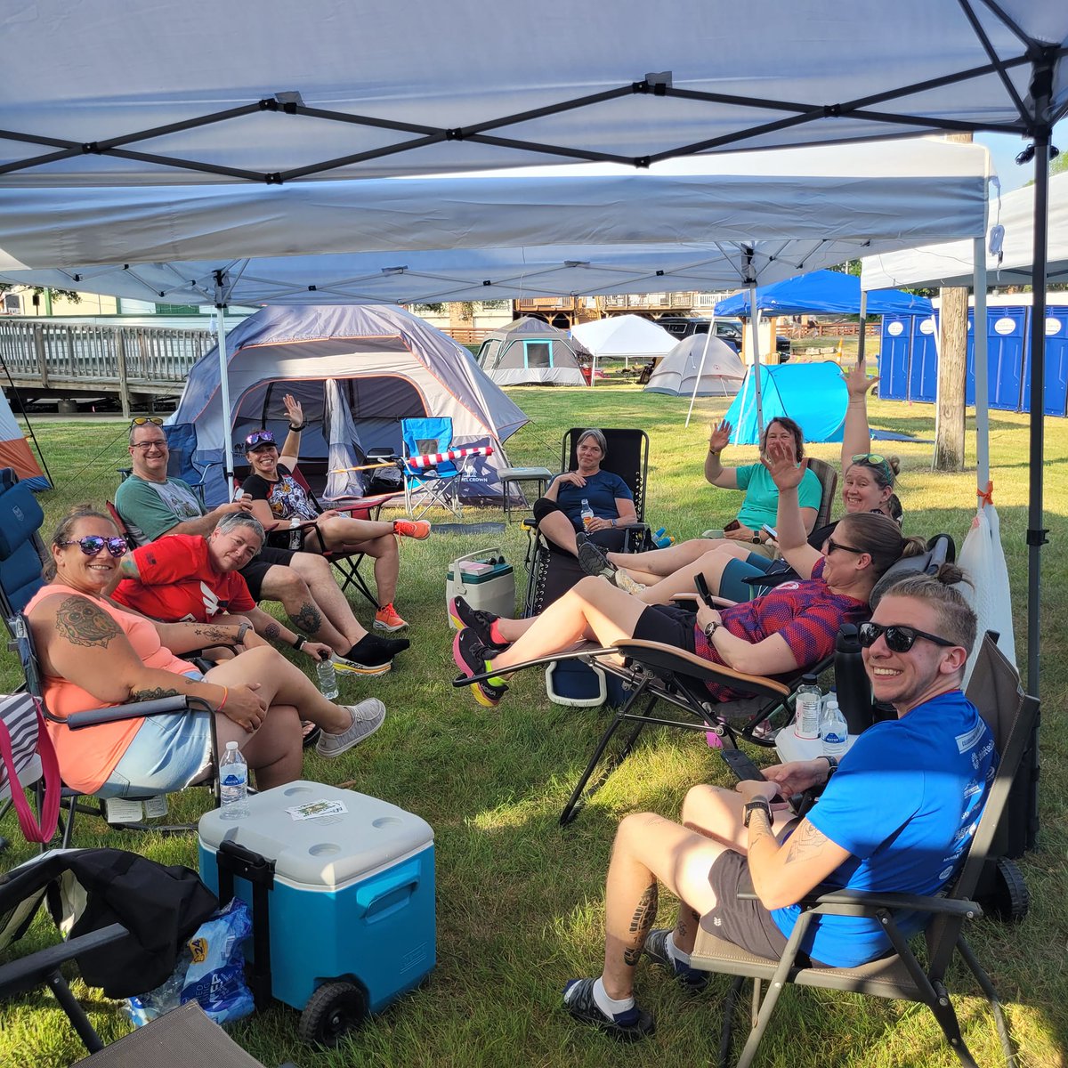 NitaSweeney's tweet photo. 50k FINISHED!! Toughest race I've ever completed. Thank you to so many people who helped, especially the #onehundredpercentgoodhusband. Thank you #EagleUpUltra. No thank you to the weather. OOF!! #runchat #ultramarathoner #donedonedone https://t.co/mHHHN2C8aW