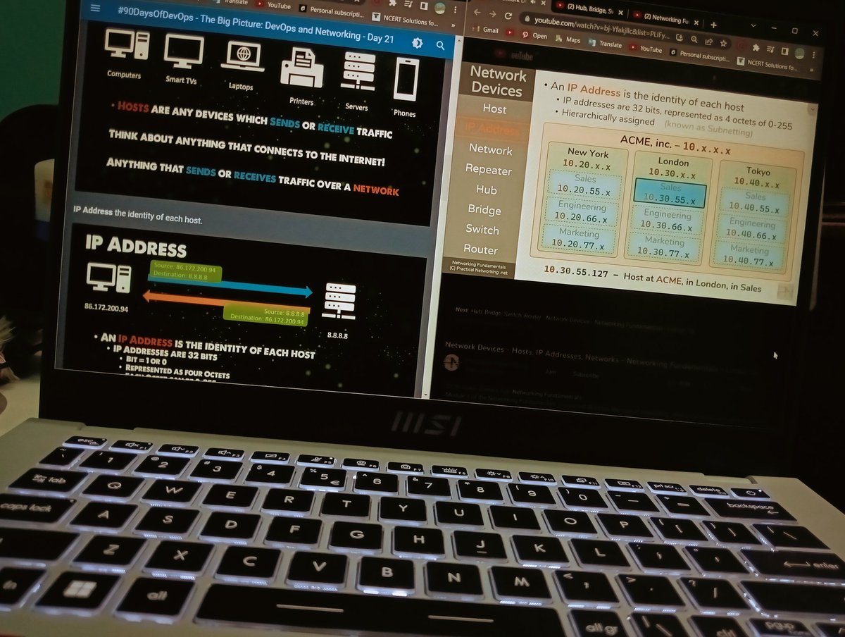 Day 21 of #90DaysofDevOps

:) DevOps and Networking

✅The big picture 
✅ Netdevops
✅ Networking Basics