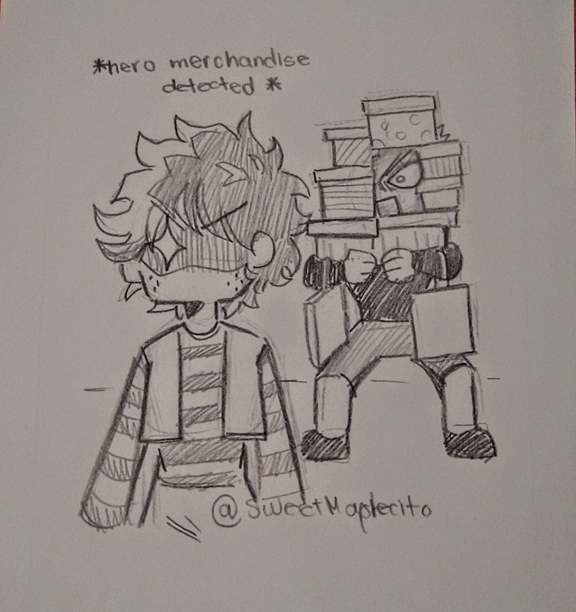 Day 3: Getting lost somewhere
'Izuku goes crazy when it comes to hero merchandise'