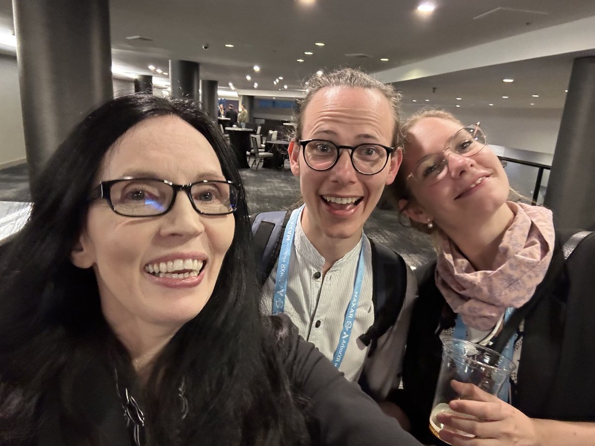 robinmoulder's tweet image. @ARealityEvent was beyond amazing, part 2! @CroquetIO @cleanboxtech @tiltfive @jeriellsworth @arrivalspace  @arrival_space_ @goinsidevr @GeroAEE #AWE2023  @Mixedreality #immI