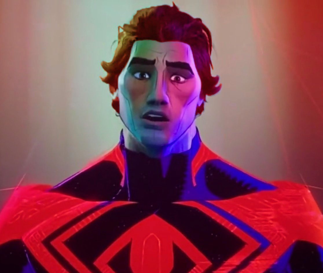 pmusource's tweet image. if we were in charge of across the spiderverse miguel would still be ginger