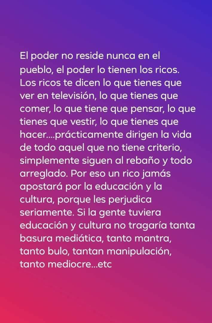 Nuestra triste realidad