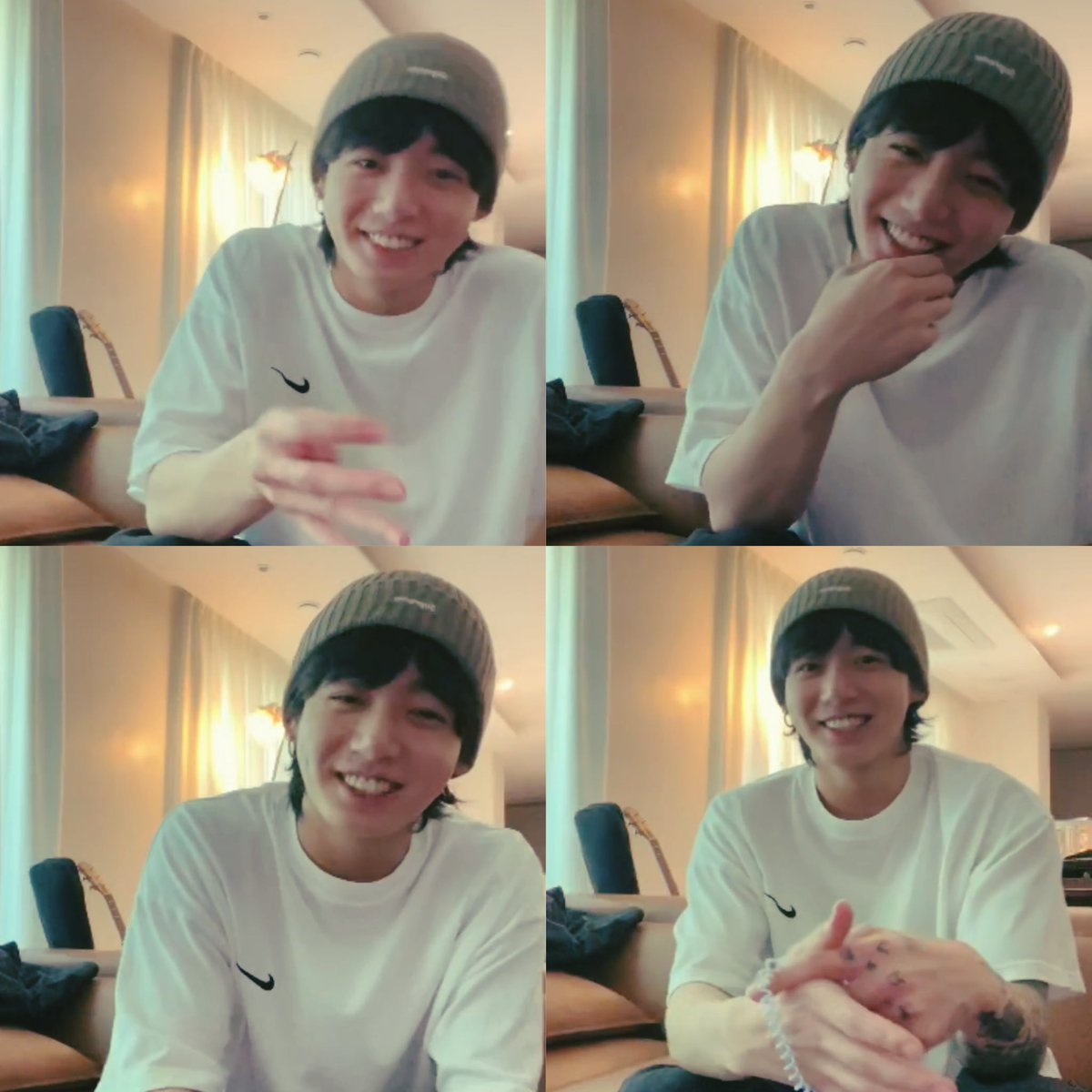 btspicstwt_'s tweet photo. [📸 PHOTOS] #Jungkook LIVE on Weverse.. (4) https://t.co/QNrG5ZV3d8