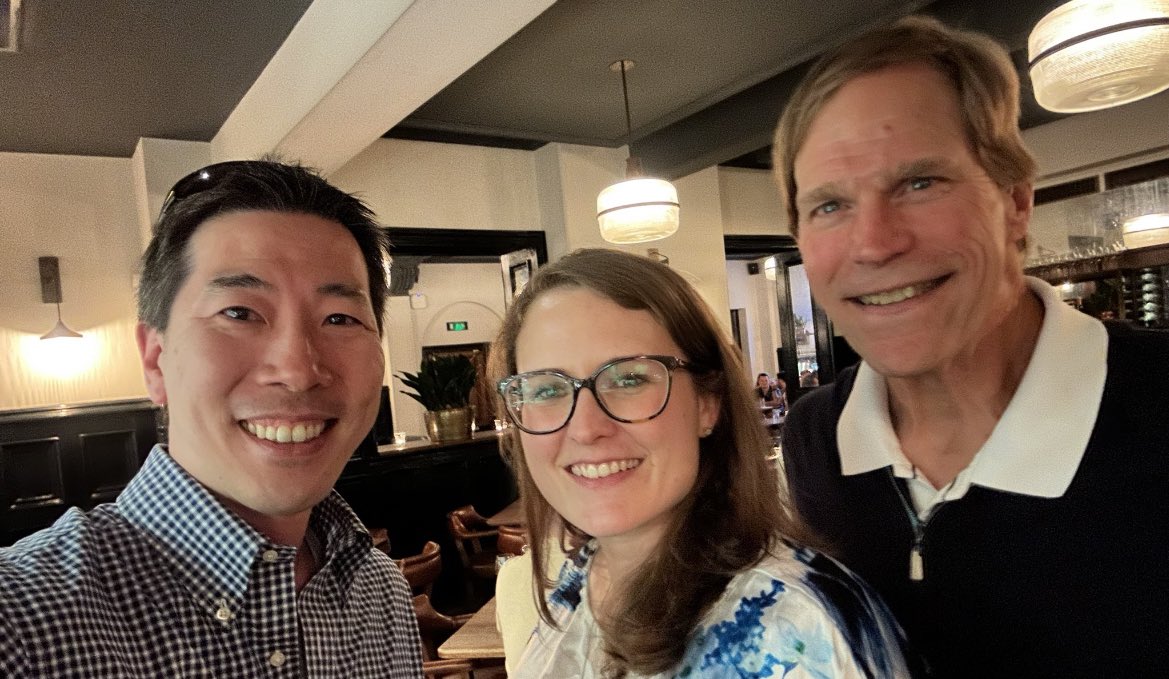 Sarah Birkhoelzer @sarah.theheartdoc (@birkhoelzers) on Twitter photo Great to meet <a href="/mikevalentineMD/">mike valentine MD MACC,FSCAI,FAHA</a> and <a href="/AChoiHeart/">Dr Andrew D. Choi</a> from the <a href="/ACCVirginia/">Virginia Chapter, American College of Cardiology</a> team <a href="/ACCinTouch/">American College of Cardiology</a> for 🥩dinner pre <a href="/BritishCardioSo/">British Cardiovascular Society</a> conference in #Manchester #CardioTwitter
🔥inspired ❤️ Great to meet <a href="/mikevalentineMD/">mike valentine MD MACC,FSCAI,FAHA</a> and <a href="/AChoiHeart/">Dr Andrew D. Choi</a> from the <a href="/ACCVirginia/">Virginia Chapter, American College of Cardiology</a> team <a href="/ACCinTouch/">American College of Cardiology</a> for 🥩dinner pre <a href="/BritishCardioSo/">British Cardiovascular Society</a> conference in #Manchester #CardioTwitter
🔥inspired ❤️