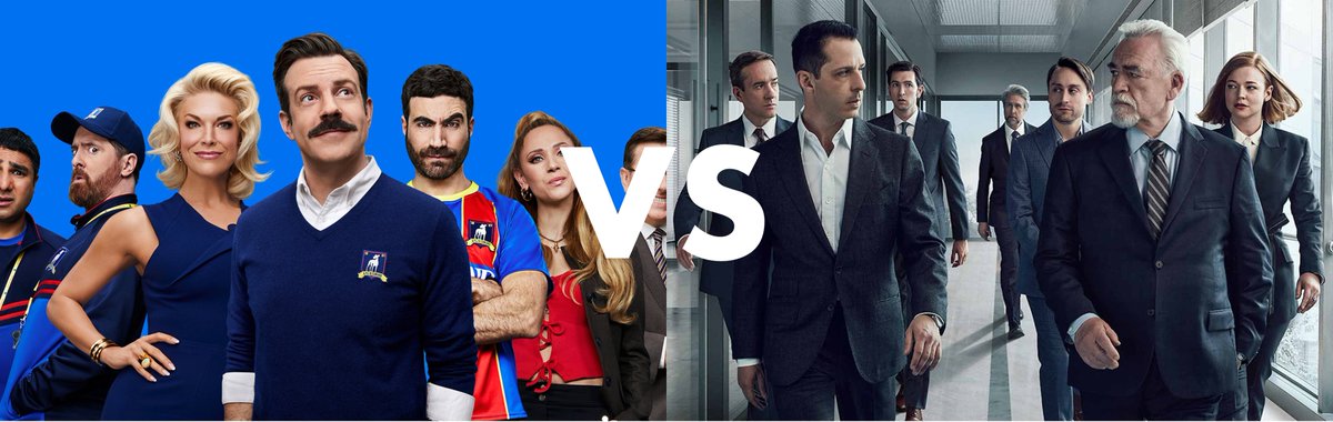 Back to back watched the ending of two shows that could not be more different. Learned from them both #succession #TedLasso