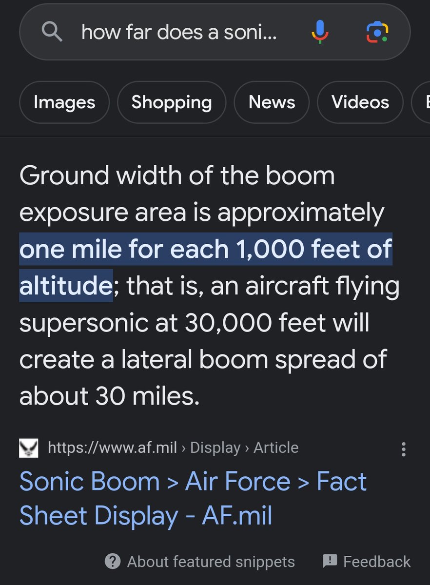JudginNGrudgin's tweet photo. @ChrisKuper @ColeRojewski It's very interesting that such a large area felt the sonic boom #sonicboom https://t.co/cSyiiKPoaw