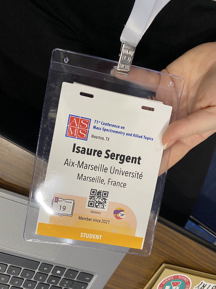 Isaure_CSergent's tweet image. #asms2023 started so well with the IMS short course. Learned a lot !
See you on Tuesday poster session, synthetic polymer n°719 📄
It will be a pleasure to present you a nice example of MS/MS-IMS-MS/MS use to perform on-line sequencing of digital polymers ☺️