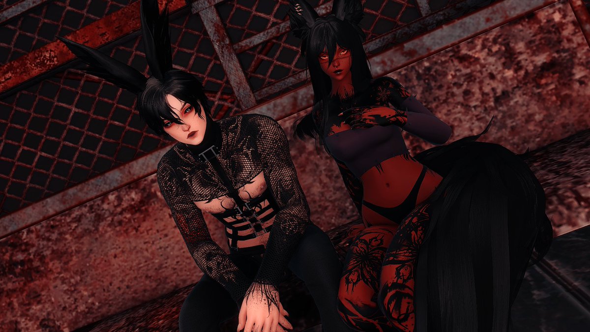 TheDemonBun's tweet photo. @catteffxiv decided to come and be a badass with me after the teaparty.
#StudioLyse #LyseStudio #pupmods #westlaketea #cronosculpts https://t.co/OnyNoLYwpq